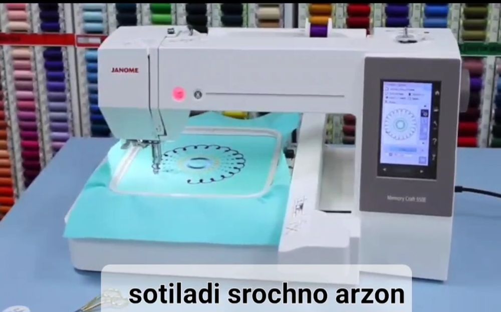 Moshina 550 e janome arzon narxda
