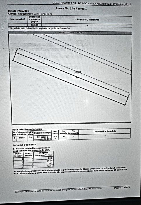 Teren Dragomiresti Vale