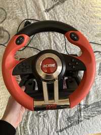 Volan Auto cu Pedala | Acme RS Realistic Racing Wheel