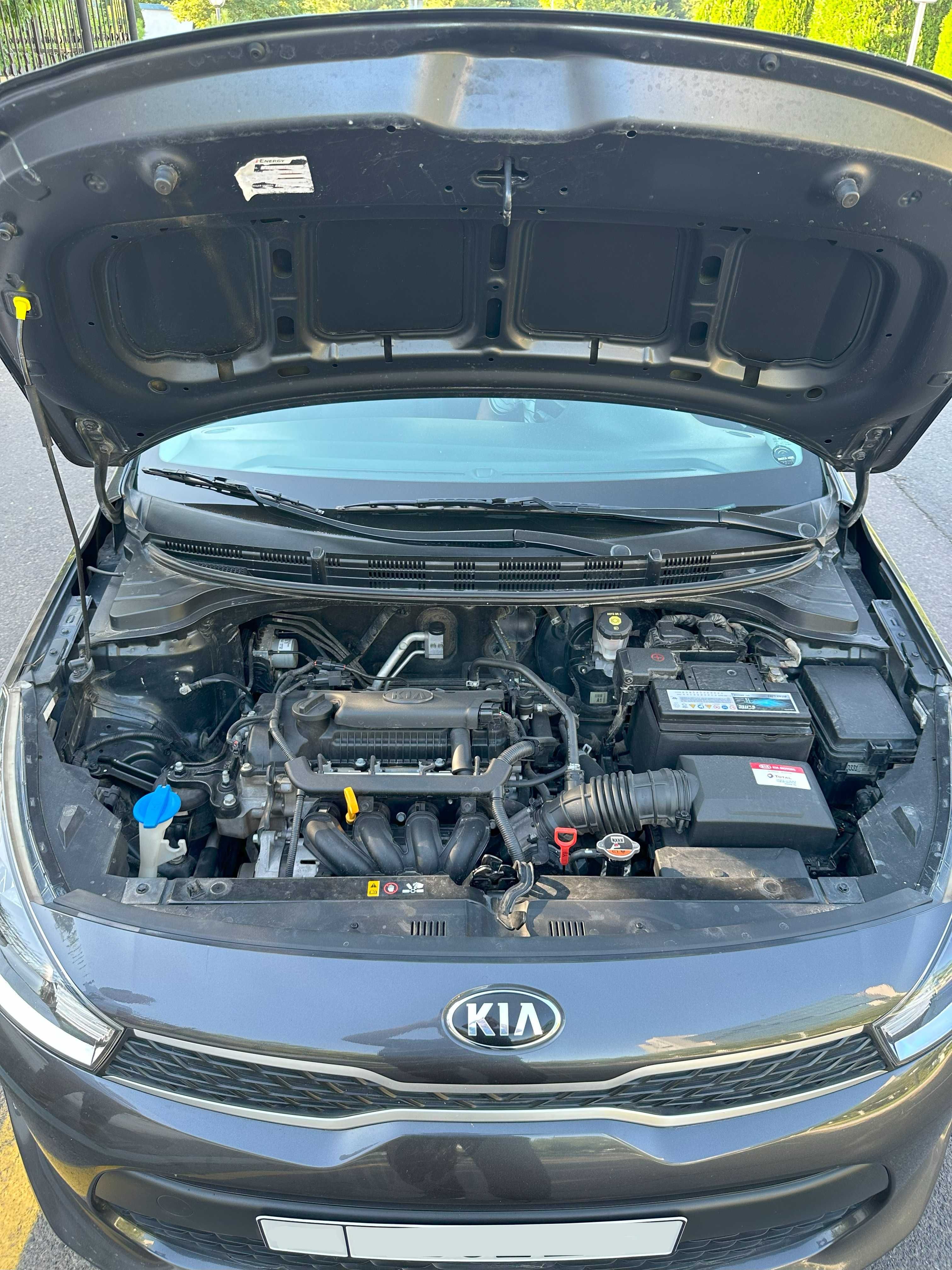 Продается Kia Rio 2019г ( 107 тыс пробег) Цвет Мокрый Асфальт