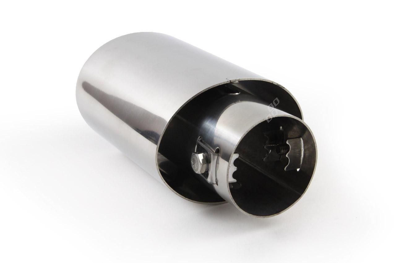 накрайник за ауспух amio mt 003 единичен хромникел, 01303
