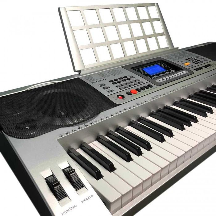 Orga electronica MK-810 61 clape imitatie pian 600 Tonuri 300 Ritmuri