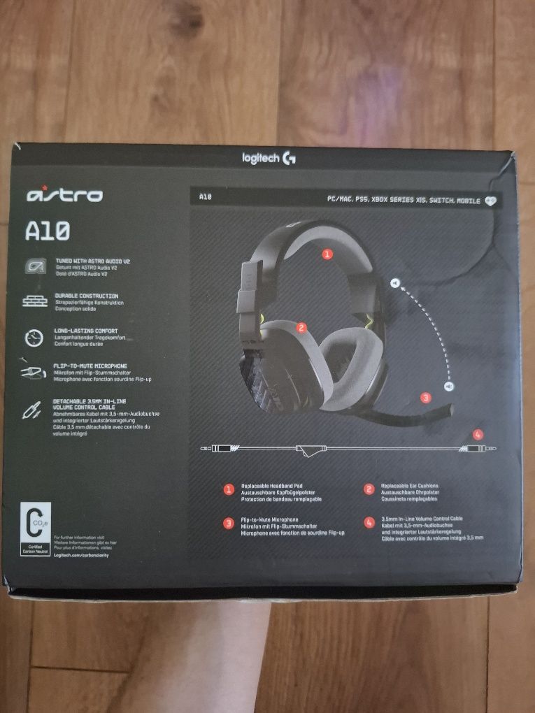 Logitech Astro A10 слушалки