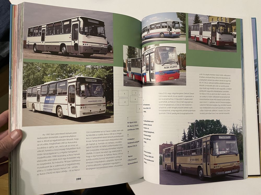 Книга "Вековната история на Икарус" / "Az Ikarus évszázados története"