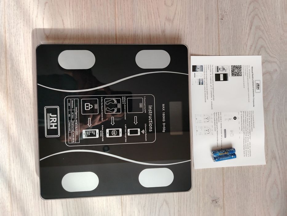 Cantar electronic cu Bluetooth și termometru nou