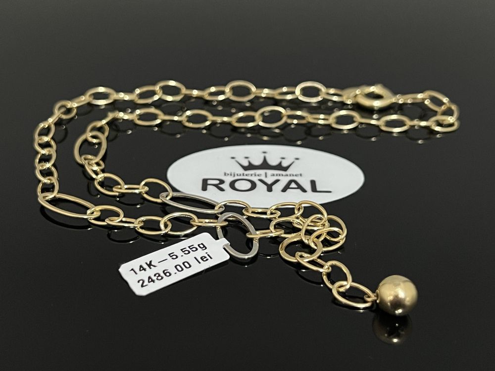 Bijuteria Royal CB : Lant dama aur 14k 585 5,55 grame