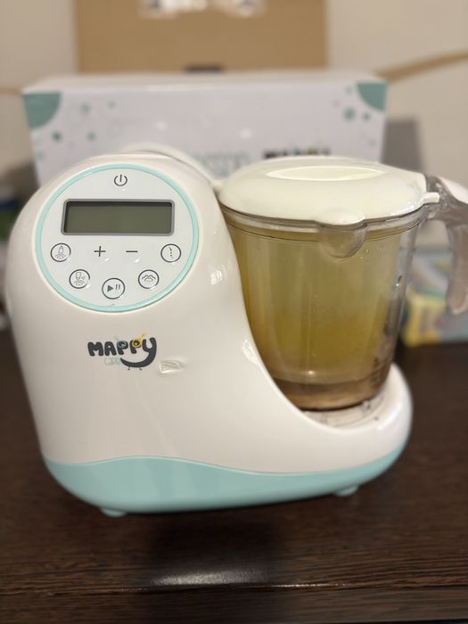 Уред на пара за готвене на бебешка храна