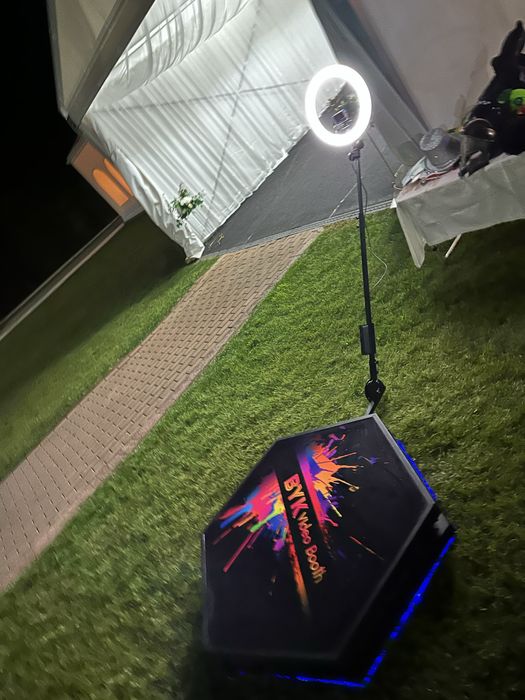 Vand platforma video/ videobooth 360 de la Tecuci!