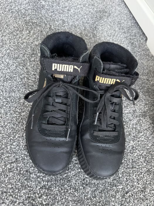 Puma Carina Mid черни кецове