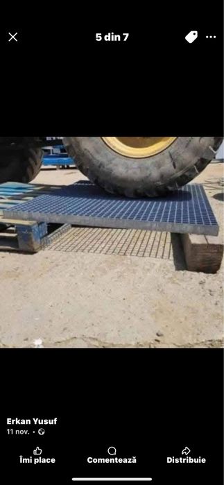 Trepte zincate galvanizate