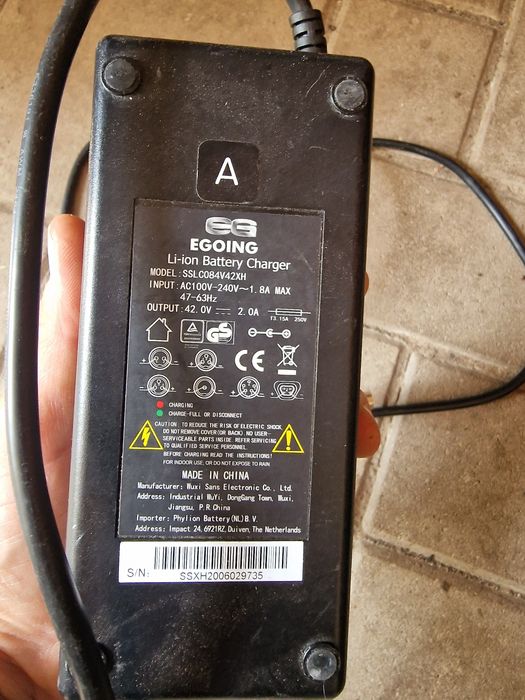 Incarcator bicicleta electrica 36 v