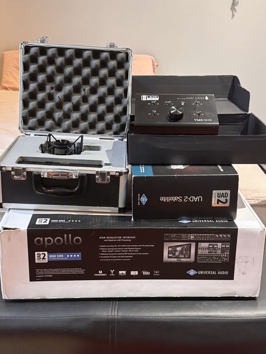 Placa de sunet + Microfon cu preamplificator + DSP
