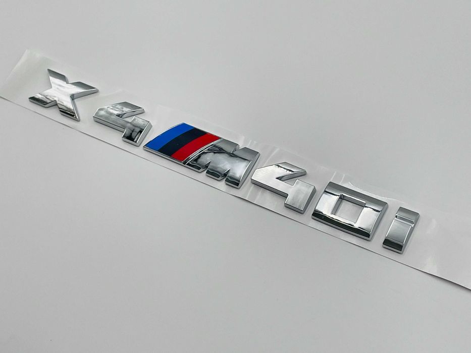 Emblema Compatibila BMW X4M40i crom