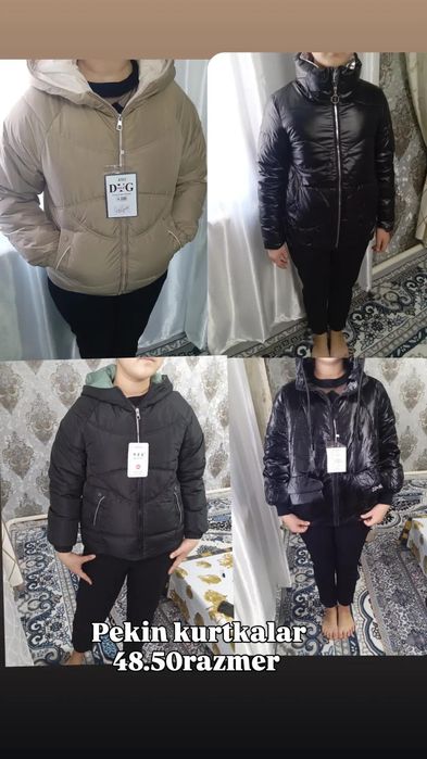 Ayollar qish fasliga kurtkalari