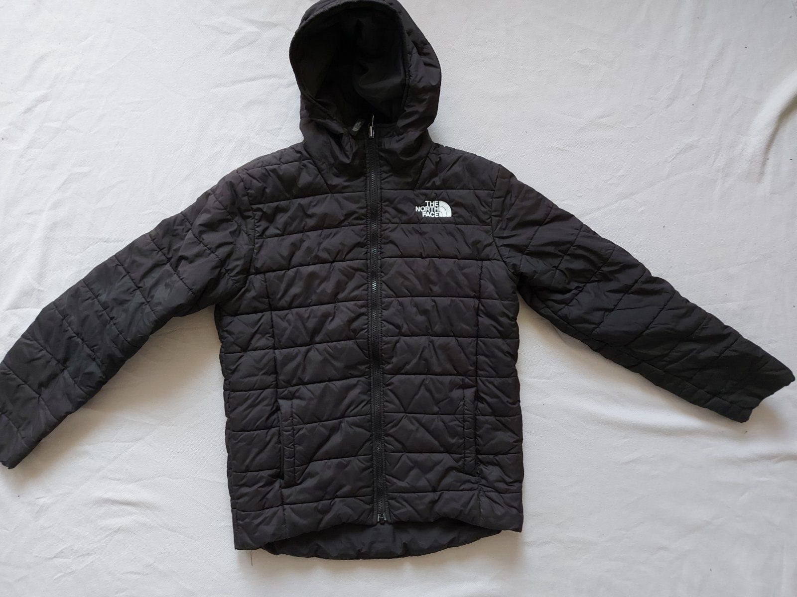 Детско яке The North face,размер140-160см, 12-14г, унисекс ,2 лица