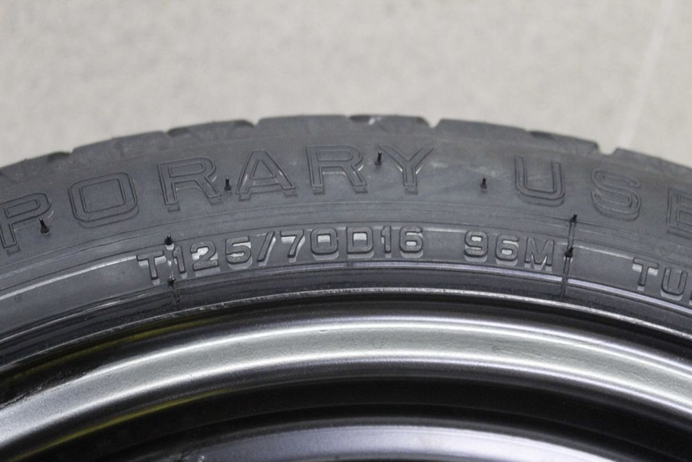 Резервна гума (патерица) 16" 4х100 Toyota, Kia, Hyundai