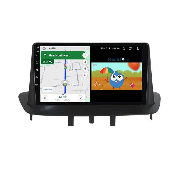 Navigatie Dedicata Renault Megane 3 (2008-2015), Fluence, BT, Carplay