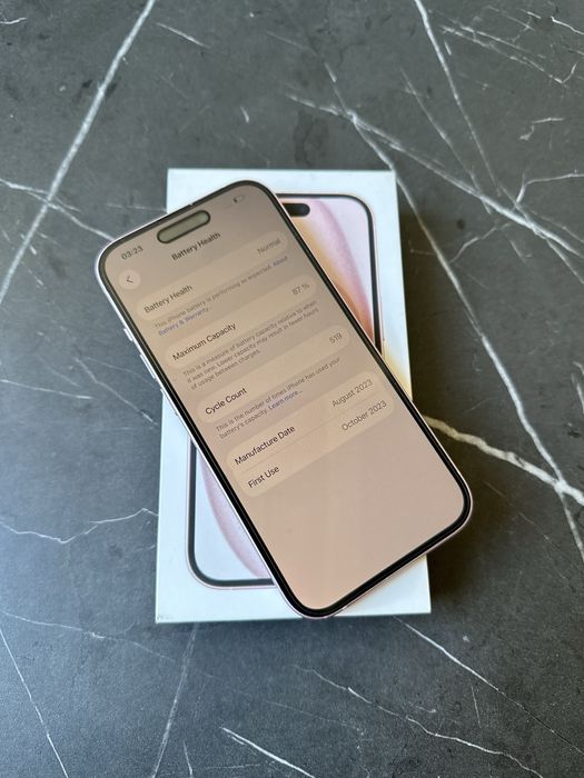 IPhone 15 Pink 128GB