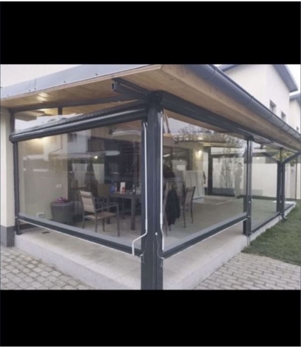 Închidere terasa cu folie transparenta!!!