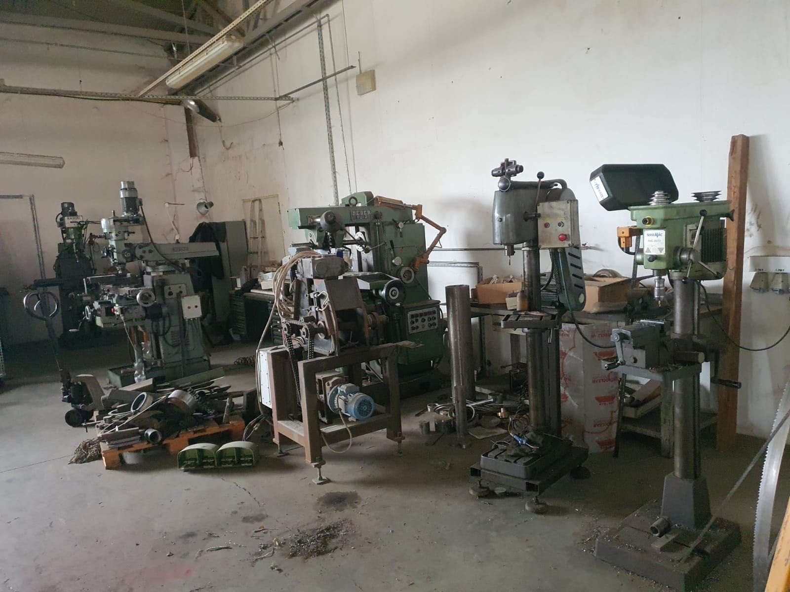 Vând atelier mecanic complet achiziționat în Italia