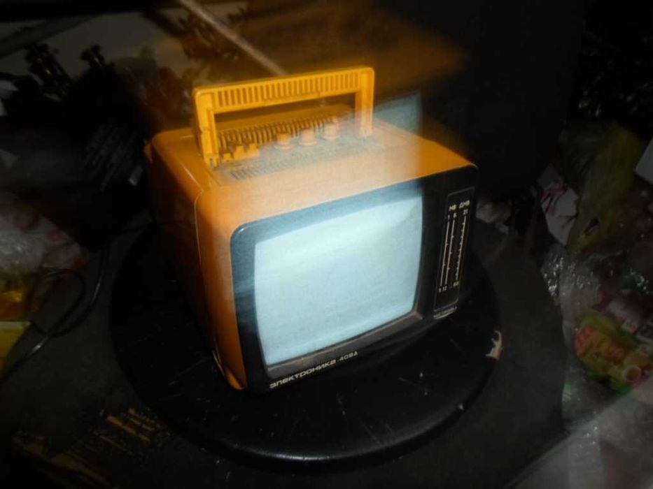 Колекционерски,Винтидж телевизор ЕЛЕКТРОНИКА.409Д-работи