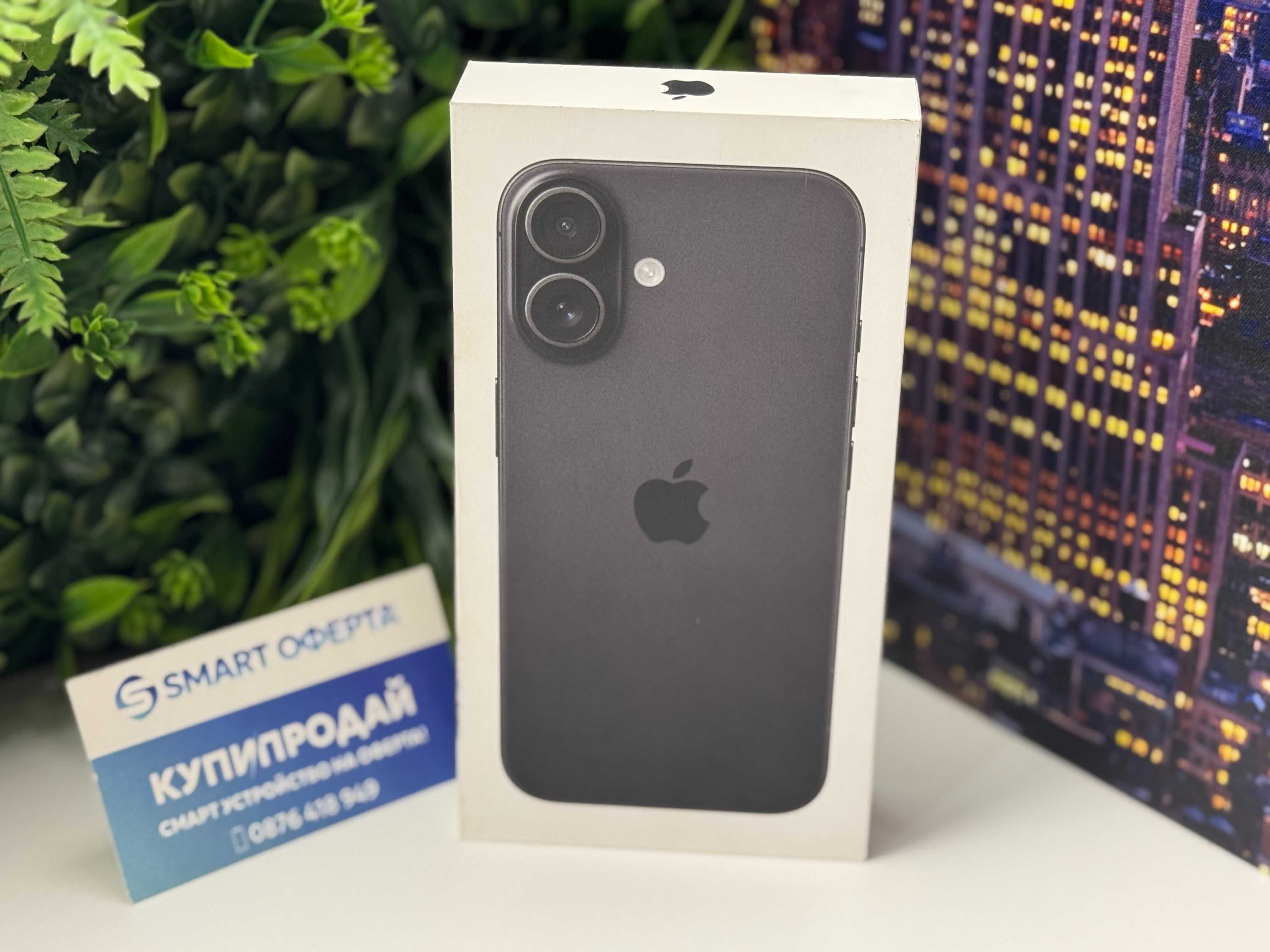 ! НоВо ! iPhone 16 256GB Black 2г Гаранция