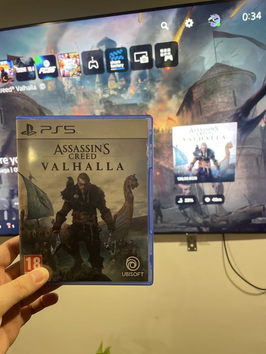 Assassin's creed valhalla чисто нова, днес е разопакована 3ти декември