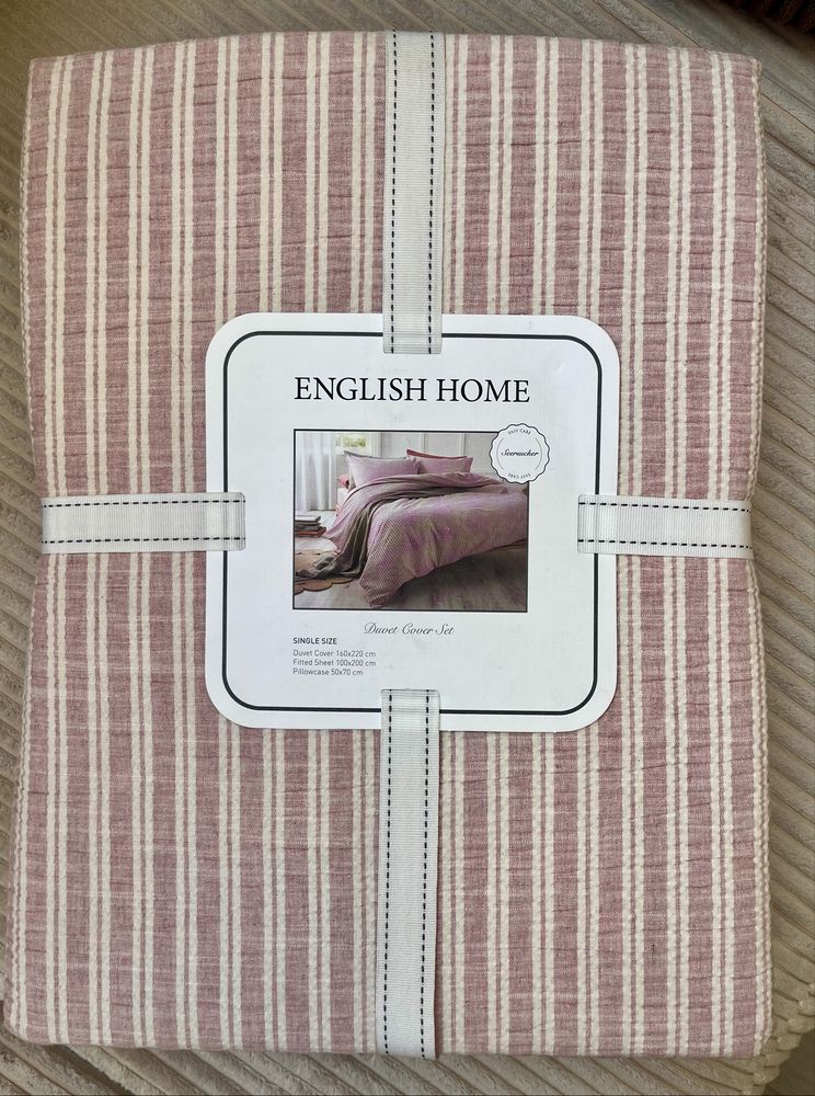 Чисто нов сет спално бельо English Home – Single Size, Cotton