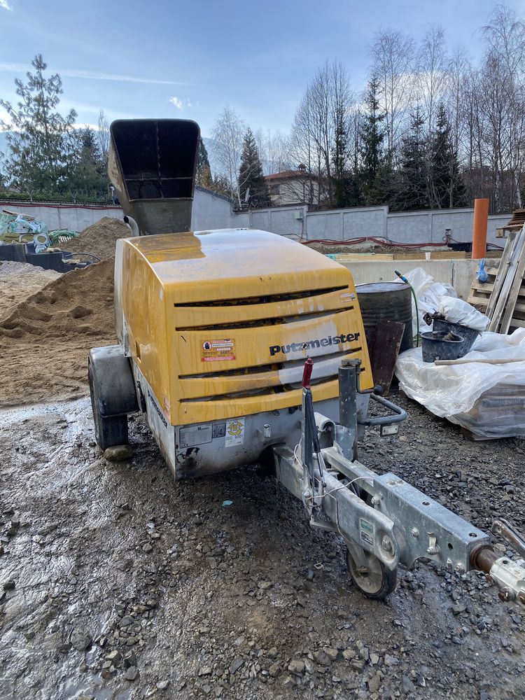 Машина за замазка putzmeister m730