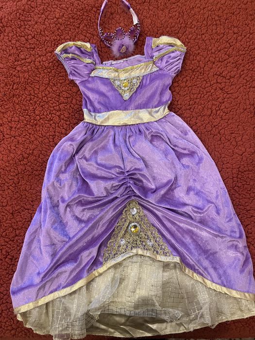 Диадема  Рапунцел и рокля за 7/8 г