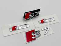 Set embleme compatibile Audi S7 A7 s-line