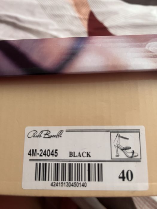 Обувки с ток Paolo Boticelli