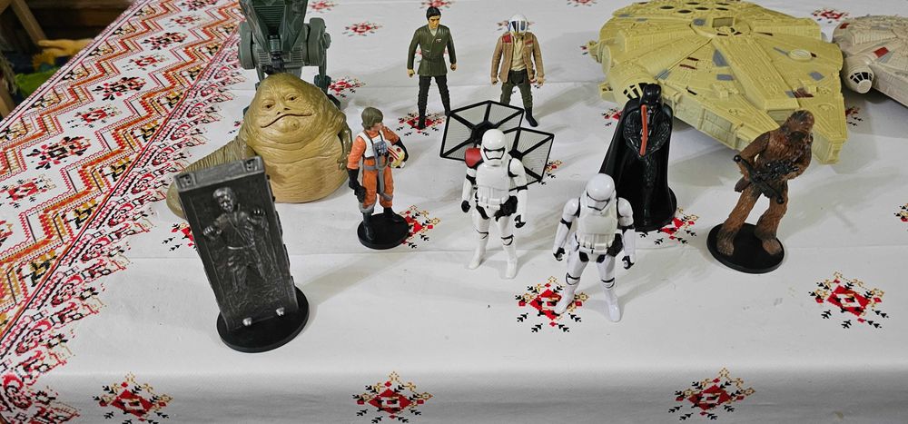 nava star wars figurine Luke han solo soldati imperiali