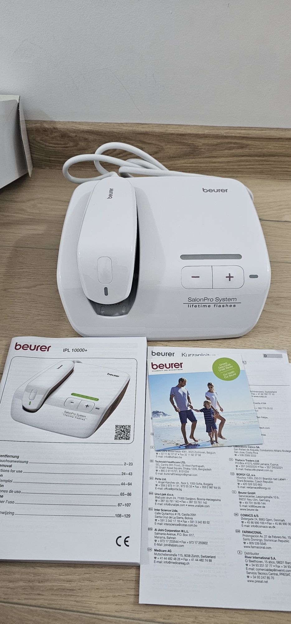 Aparat epilare IPL Beurer 10000+