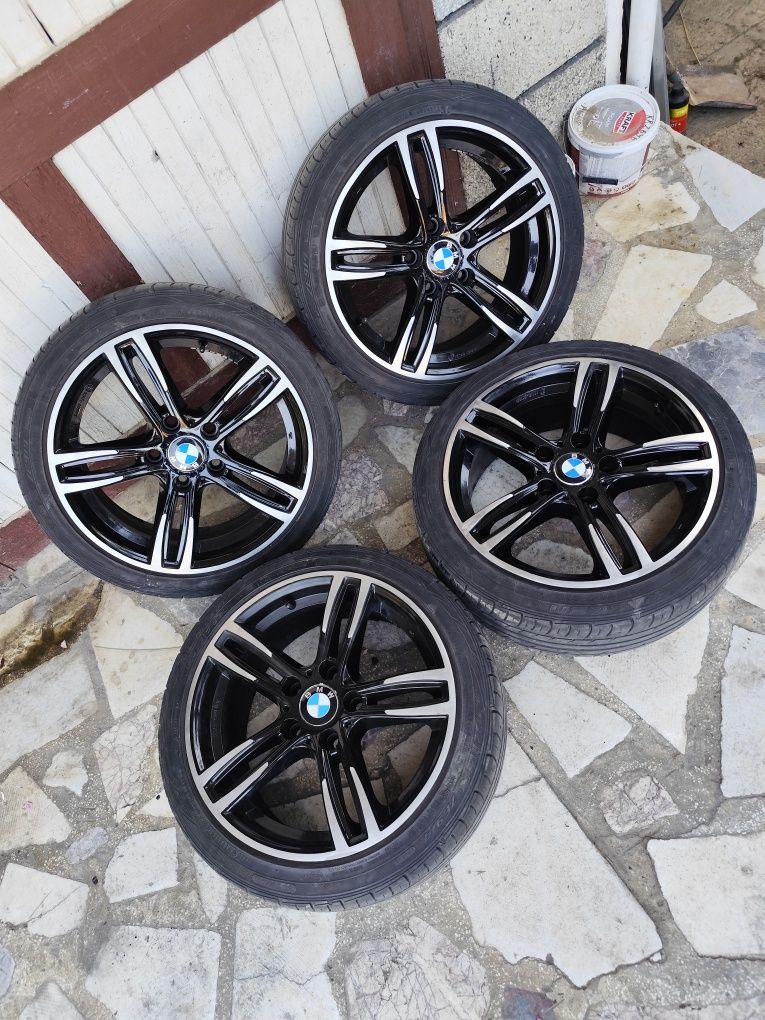 Джанти за BMW E46 E36 E87 17" Style 437 с летни гуми 205 45 17