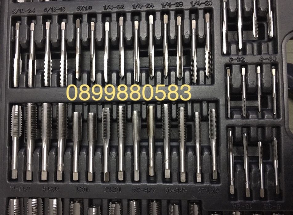 Комплект 110части  метчици и плашки Stahlmayer