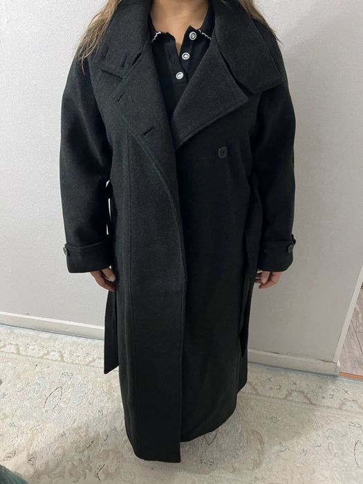 Пальто кашемировый зимный