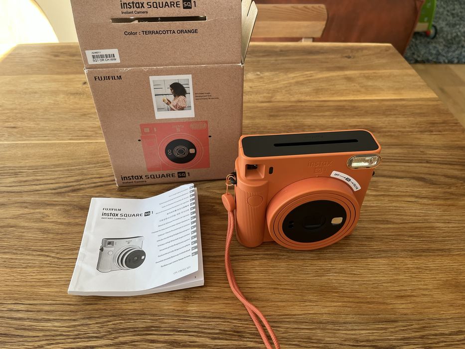 Fujifilm Instax Square Terracotta Orange Instant камера