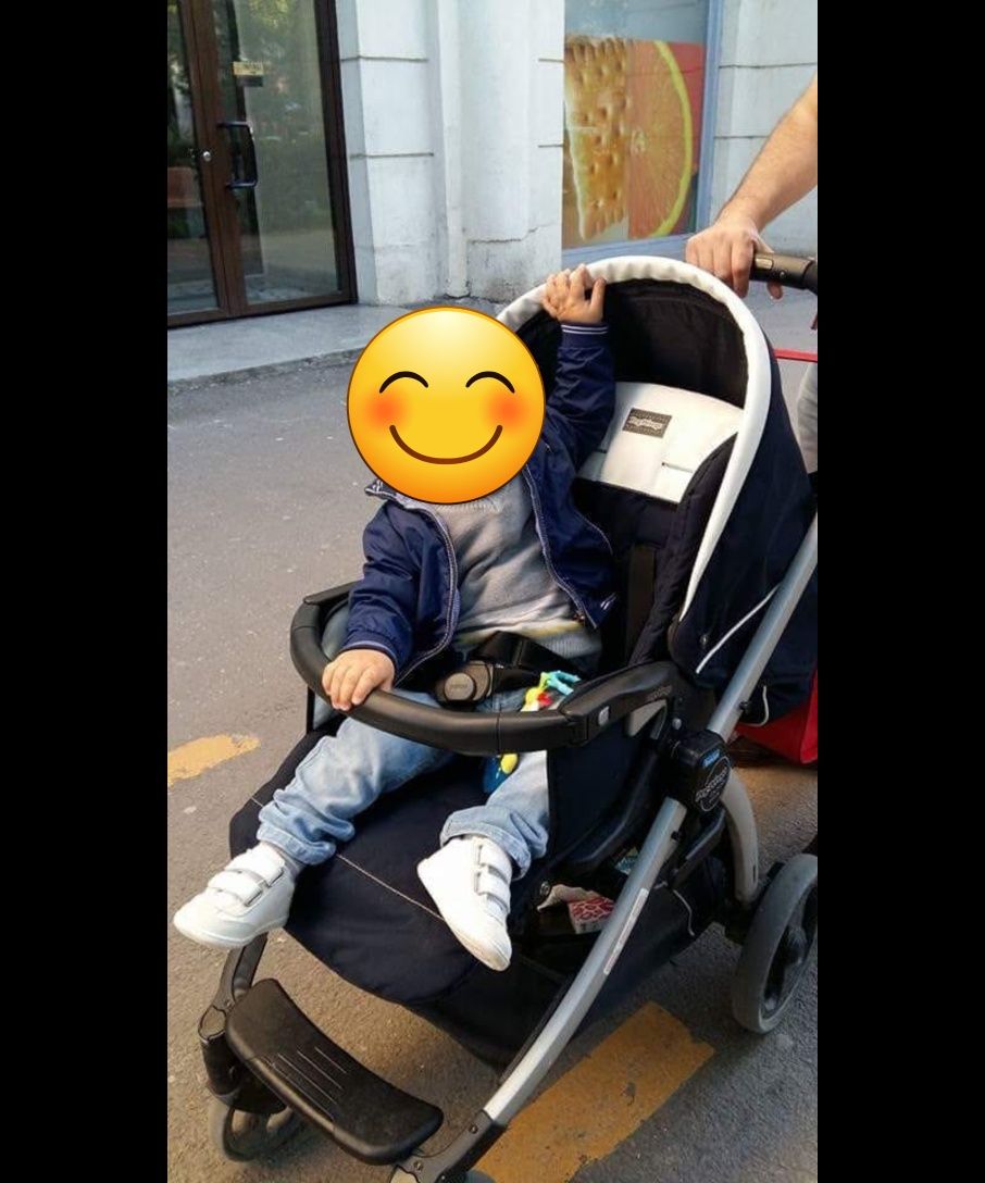 Carucior 3 in 1 Peg Perego + Isofix