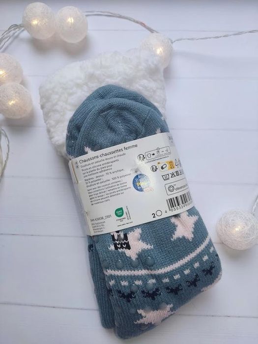 Теплые тапочки-валенки из Германии Esmara