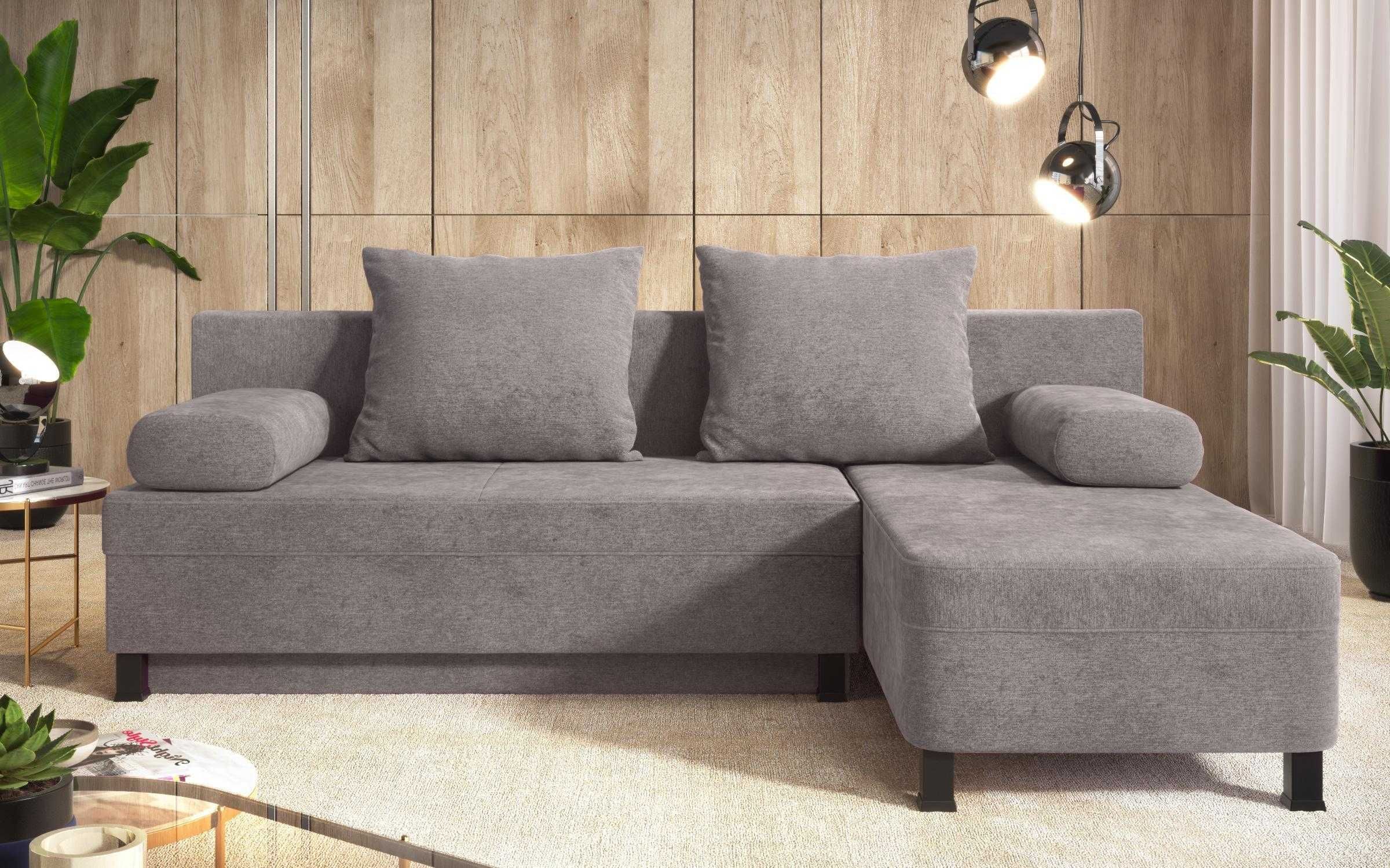 coltar  extensibil , gri , dimensiuni: L220 B159 H75-83 сm