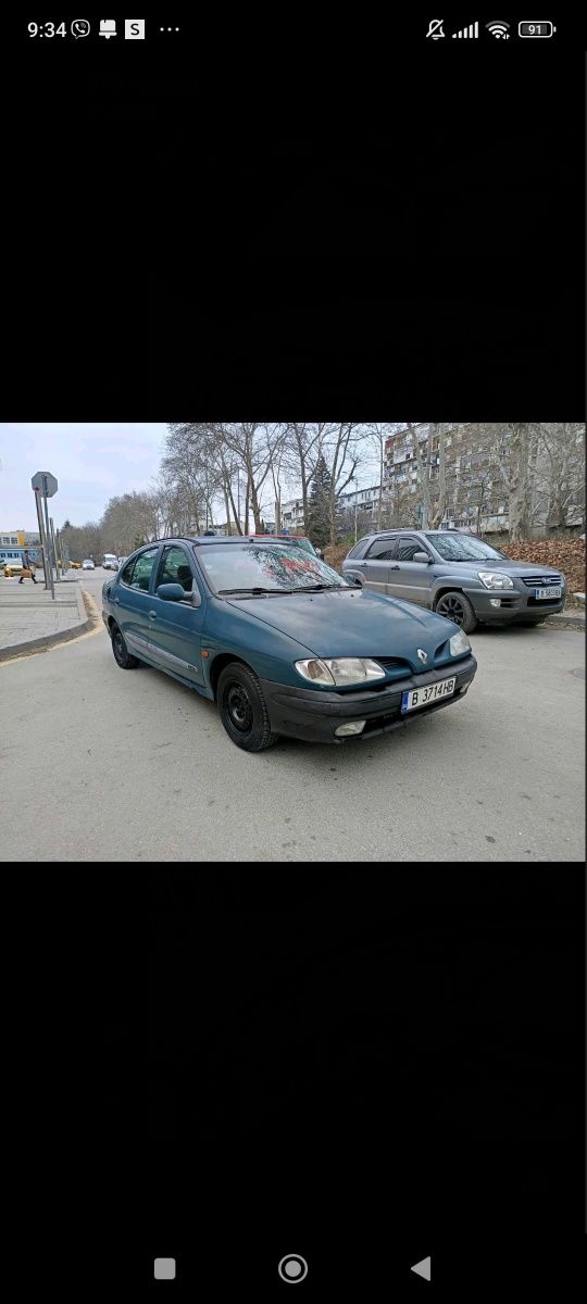 СПЕШНО ЕВТИНО НА ЧАСТИ ИЛИ ЦЯЛА Renault Megane Classic 1,6 e 90к.с 1.6