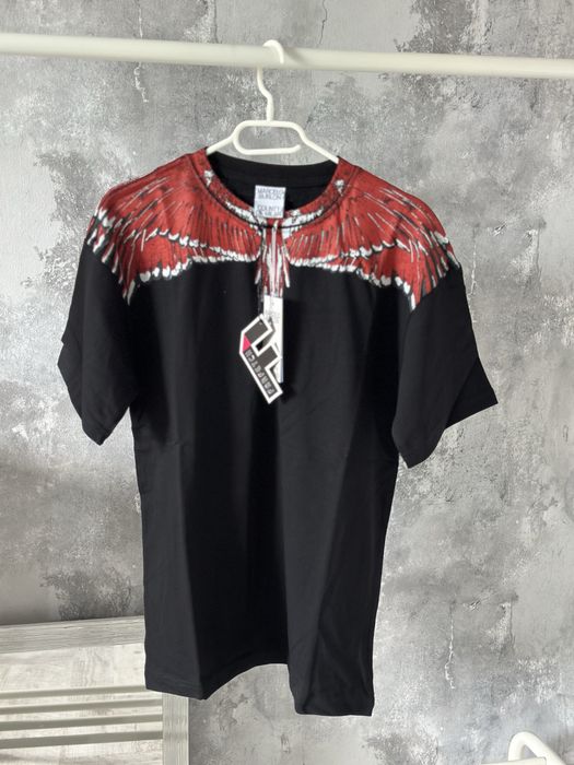 Tricou Marcelo Burlon LV Dsq Balenciaga off white