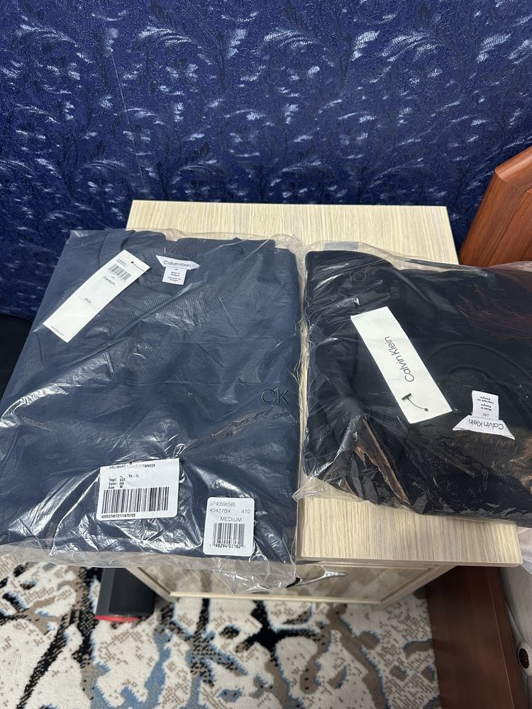 Свитшот Calvin Klein navy, black. M-L