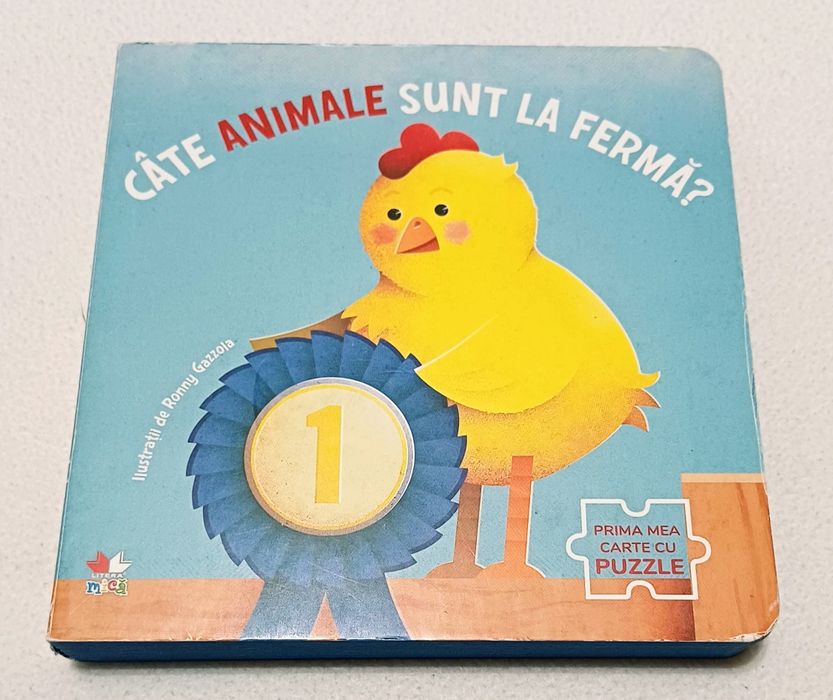 Prima mea carte cu puzzle