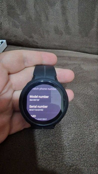 Ceas smartwatch Samsung Galaxy Watch4, 44mm, LTE, BLACK, watch 4