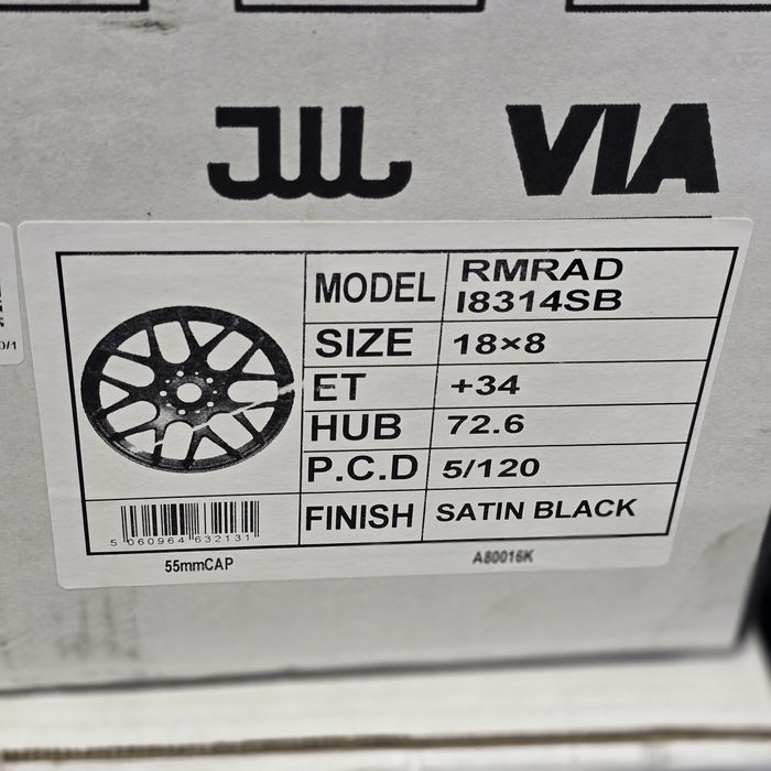 Джанти за БМВ 18 5 120 ROMAC