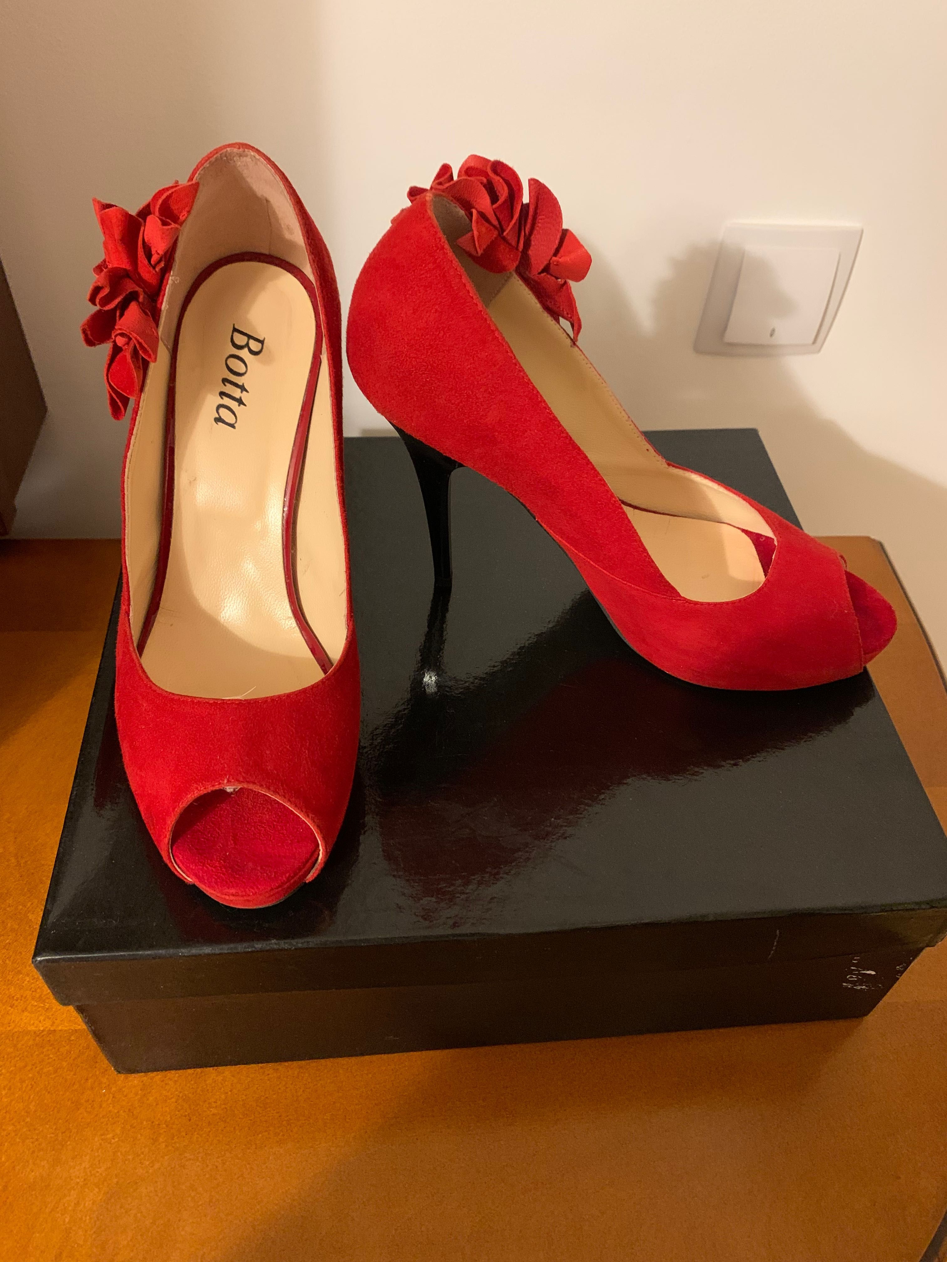 Pantofi peep toe Botta 38