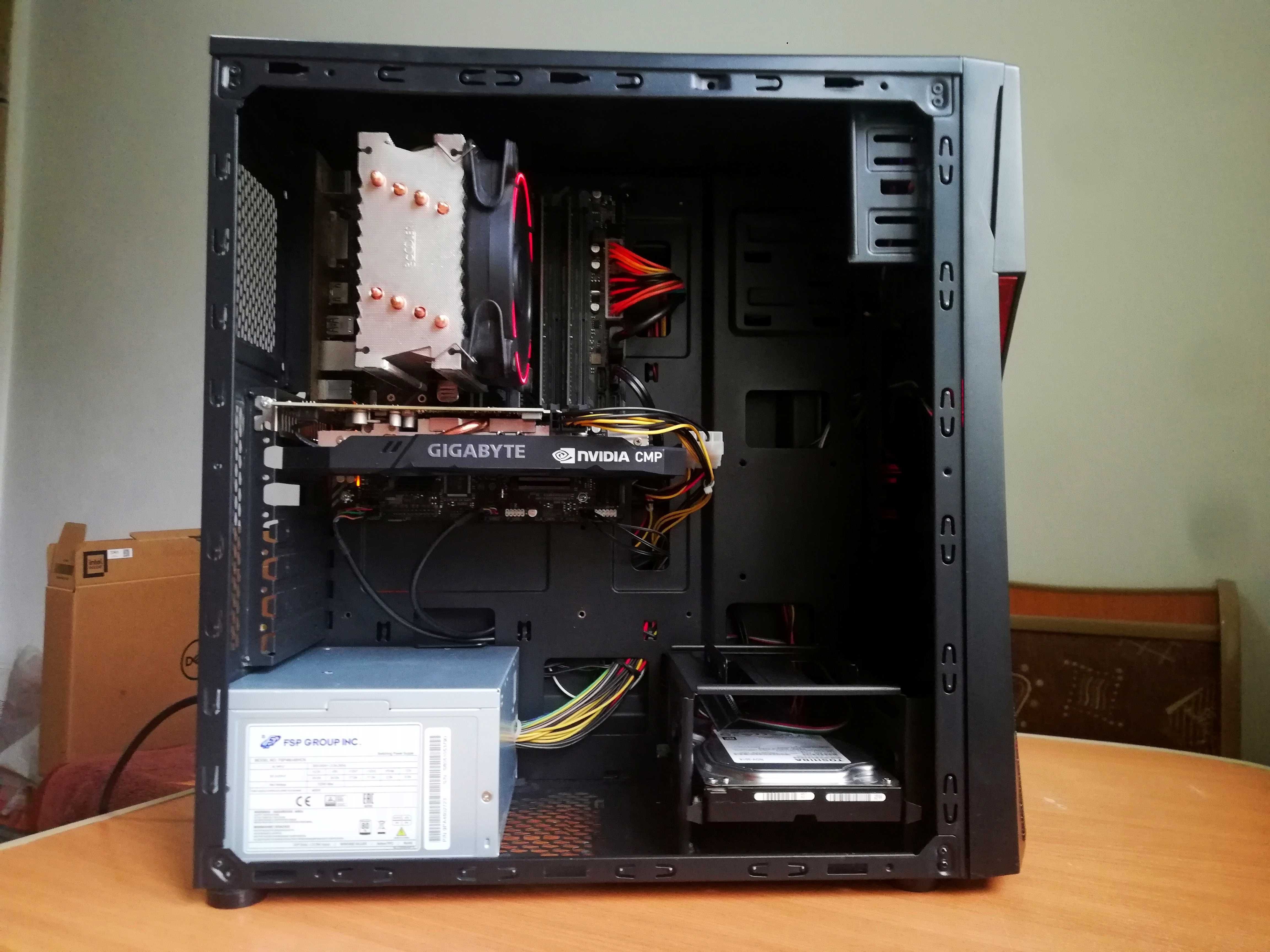 Игровой комп  Core i7 8700K, 16, GTX 1660 SUPER, SSD 256, HDD 1Tb