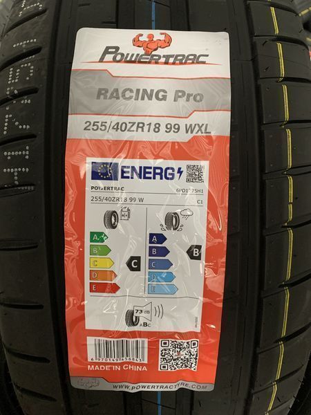Нови летни гуми POWERTRAC RACING Pro 255/40ZR18 99WXL DOT 22